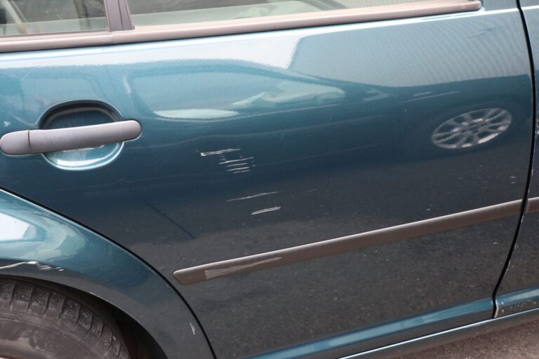 Paint scratches